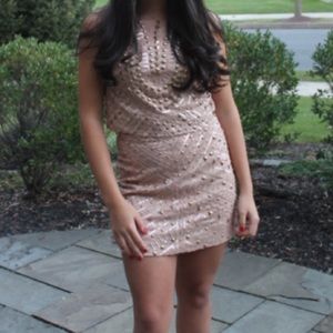 Embellished Bebe dress set